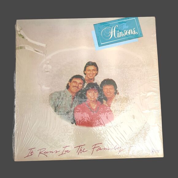 The Hinsons It Runs In The Family Album LP, Calvary records, STAV-5191 - Picture 1 of 8